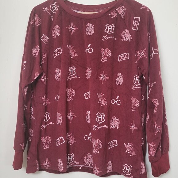 Harry Potter Pajama Sleepwear Set 2pc Warner Bros. Wizarding World Hogwarts M - Picture 3 of 10